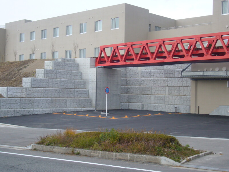 擁壁護岸　箱型擁壁